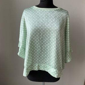 ZARA: POLKA-DOT TOP